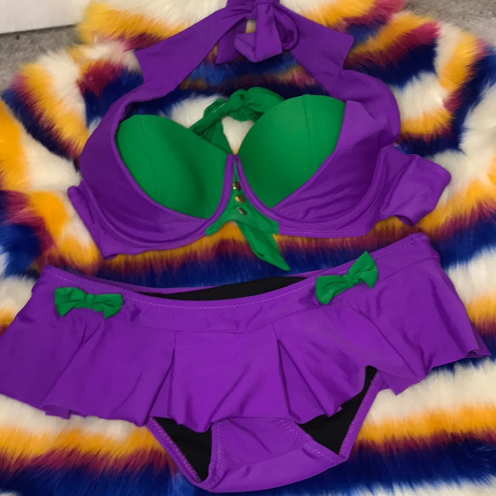 New! Never worn Joker DC Comics Bikini! Size MD